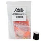 Bead Head Orange Wooly Bugger Fly Tying Material Kit, size 10 | Wild Water Fly Fishing