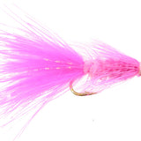 Wooly Bugger w/ Bead Head, Size 10 | Pink | Qty. 6 | Wild Water Fly Fishing