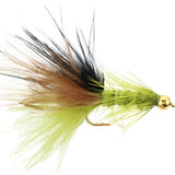 Bead Head Tri-Color Wooly Bugger, Size 10 | Qty. 6 | Wild Water Fly Fishing