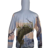 Bass Graphic Fishing Hoodie