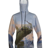 Bass Graphic Fishing Hoodie