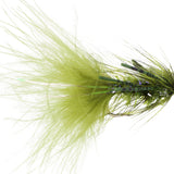 Bead Head Rubber Leg Wooly Bugger, Size 10 | Olive | Qty. 6 | Wild Water Fly Fishing