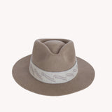 Beige Fedora Hat