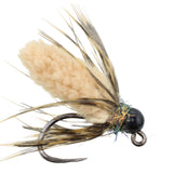 Mop Fly Jig, Size 12 | Qty. 6 | Beige | Wild Water Fly Fishing