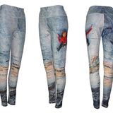Big Wall Mountain Print Patterned All Sport Leggings