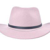 Outdoor Merino Wool for Woman Felt Hat Cattle Queen