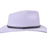 Outdoor Merino Wool for Woman Felt Hat Cattle Queen