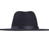 Wool Felt Flat Brim Hat Trendly Giza