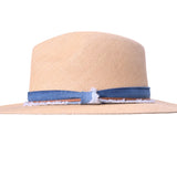 Indigo Panama Hat Straw - Handwoven