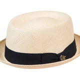 Pork Pie Trilby Panama Hat - Handwoven