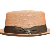 Pork Pie Trilby Panama Hat - Handwoven