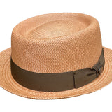 Pork Pie Trilby Panama Hat - Handwoven