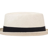 Pork Pie Trilby Panama Hat - Handwoven