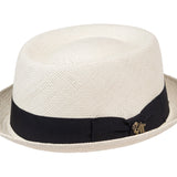 Pork Pie Trilby Panama Hat - Handwoven