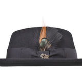 Wool Felt Classic Hat Pork Pie Stingy