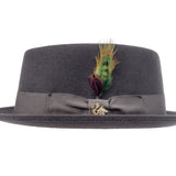 Wool Felt Classic Hat Pork Pie Stingy