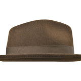 Wool Felt Fedora Hat Classic Roma Stingy