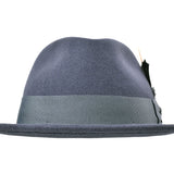 Wool Felt Fedora Hat Classic Roma Stingy