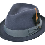 Wool Felt Fedora Hat Classic Roma Stingy