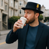 Wool Felt Classic Hat Pork Pie Stingy