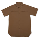 Short Sleeve Solid Lifestyle Button Down w/ REPEL-X