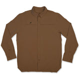 Long Sleeve Solid Lifestyle Button Down w/ REPEL-X
