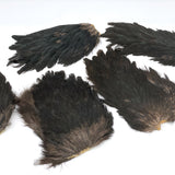 India Hen Back feather patch (Moonlit)