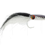 Snake Head Popper, Size 2/0 | Black and White | Qty. 2 | Wild Water Fly Fishing