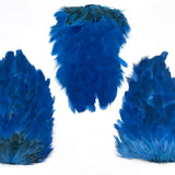 India Hen Back feather patch (Moonlit)