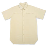 Short Sleeve Solid Lifestyle Button Down w/ REPEL-X