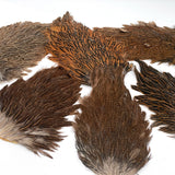 India Hen Back feather patch (Moonlit)