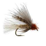 Tan CDC Caddis Emerger 6 Flies Hook Size 16