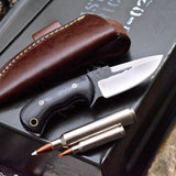 EDC Skinner Knife - VG10 Stainless Blade, Micarta G10 Scales - 5.375" Overall Length - KBS Knives Store