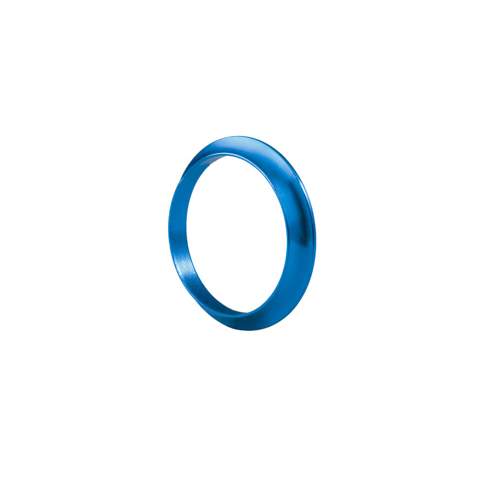 Blue aluminum winding check ring