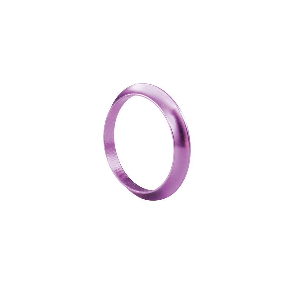 Purple aluminum winding check ring