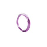 Purple aluminum winding check ring