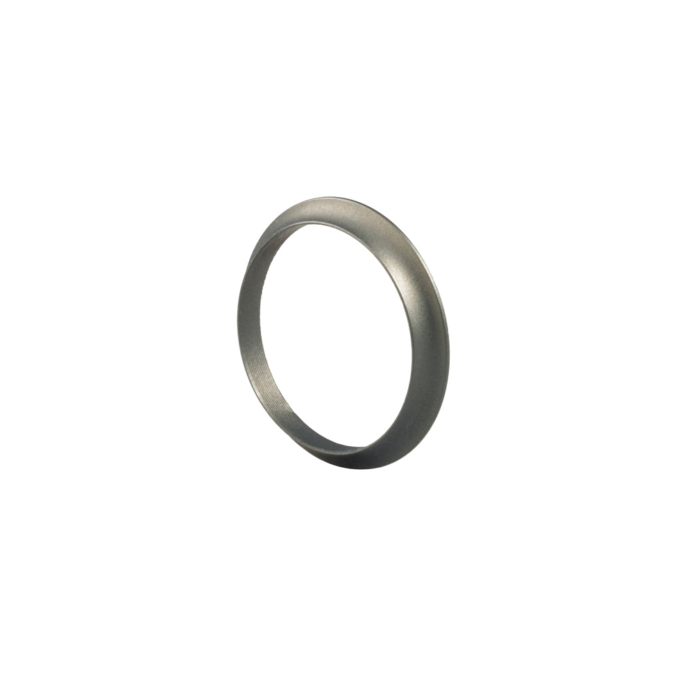 Aluminum winding check ring, dark gray metallic finish
