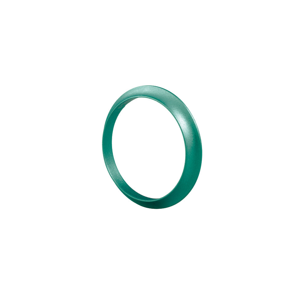 Aluminum winding check ring, green metallic finish