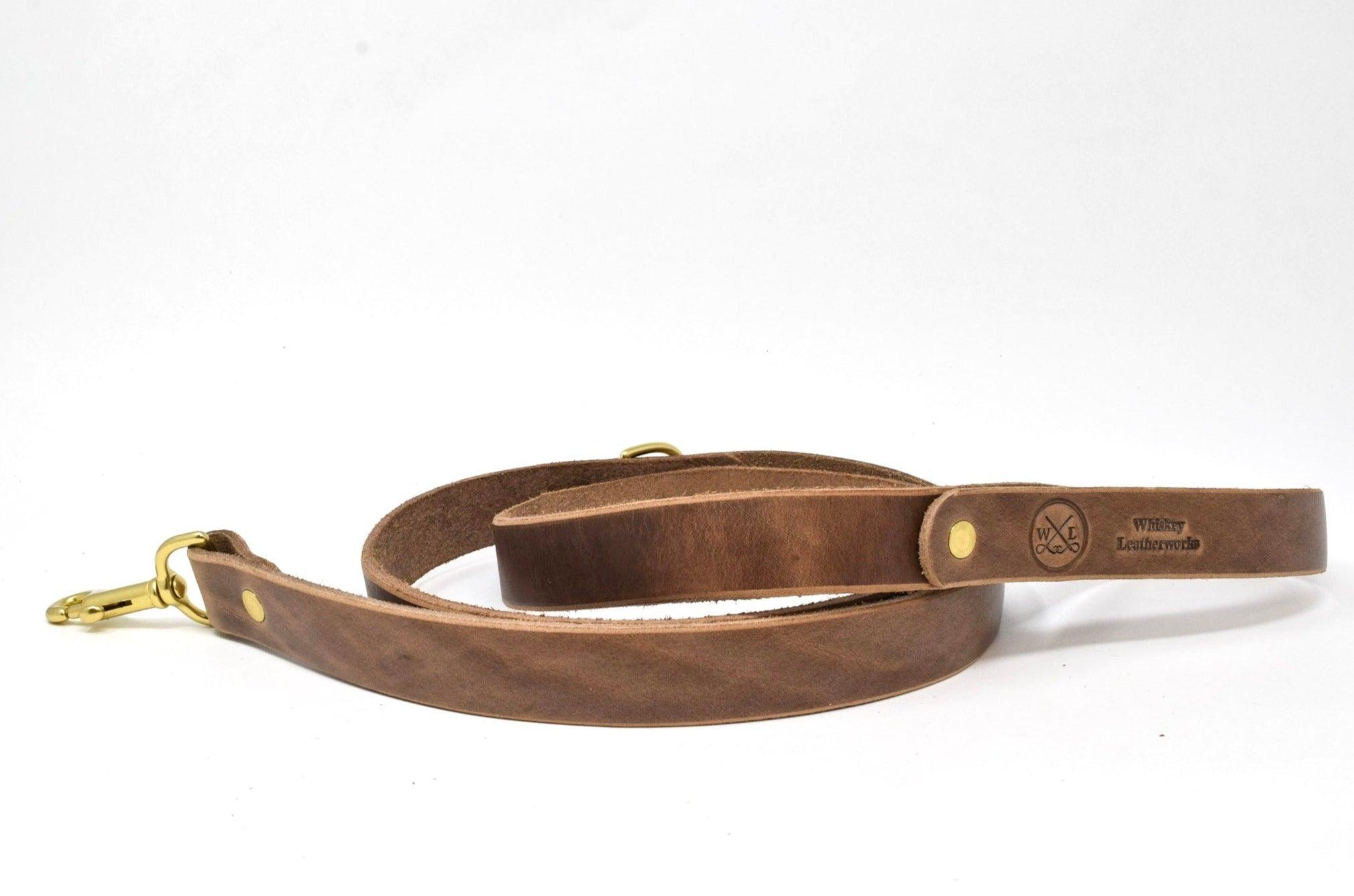 Full Leather Dog Leash