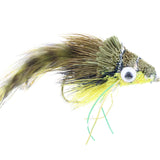 Frog Deer Hair Diver, Size 2 | Green Camo | Qty. 2 | Wild Water Fly Fishing