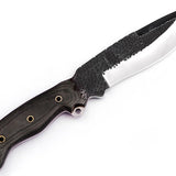 Custom Handcrafted Full Tang 1095 High Carbon Steel Camp Knife