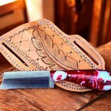 Custom Handmade Castrating Knife - Durable D2 Steel Blade