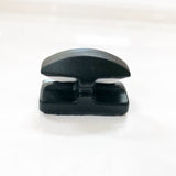 Line Cutterz Ceramic Blade Peel & Stick Flat Mount - Black
