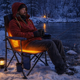 LITEGUEST Heated Camping Chair | USB Heated Folding Chair