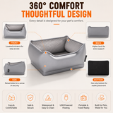 LITEGUEST Portable Heated Pet Bed | Waterproof USB Pet Bed