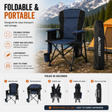 LITEGUEST Heated Camping Chair | USB Heated Folding Chair