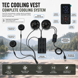 LITEGUEST Hooded TEC Cooling Vest – Dual Semiconductor Cooling