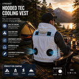 LITEGUEST Hooded TEC Cooling Vest – Dual Semiconductor Cooling