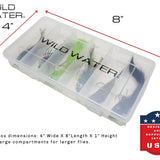 Top Water Deer Hair Fly Assortment, 6 Pieces | Bass and Pike Flies | Wild Water Fly Fishing