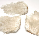 India Hen Back feather patch (Moonlit)